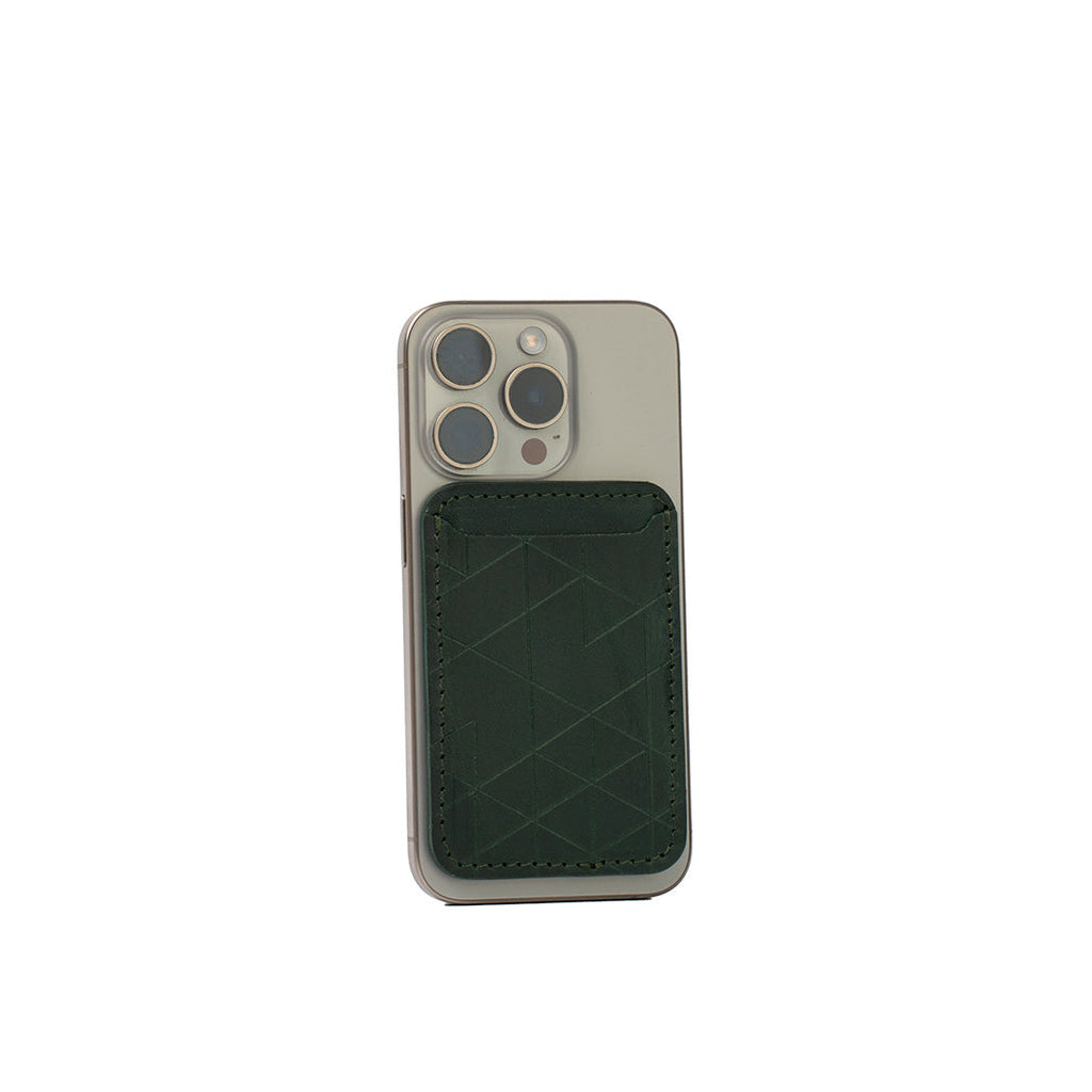 Leather Wallet compatible with MagSafe - Classic (Vectors)